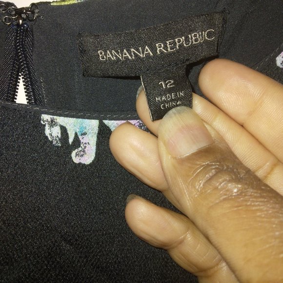 🔥5/$20 BANANA REPUBLIC 3/4 SLEEVE DRESS - Picture 2 of 3